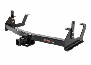 lot 108 image: CURT 14009 Class 4 Hitch Trailer Hitch Receiver 2-Inch Receiver for 2015-2019 ChevyGMC 2500-3500 - Retail $295