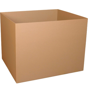 lot 161 image: Choice Shipping Supplies 48 x 24 x 28 Double Wall Corrugated Cardboard Gaylord Bottom Kraft Pack of 5 for Shipping Packing and Moving by Choice Shipping Supplies CSGL482428DW - Retail $139