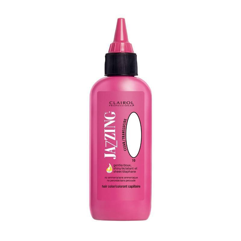 lot 39215 image: Clairol Professional Jazzing Semi-Permanent Hair Color, No.010 Clear, 3 Fl Oz - Retail $8