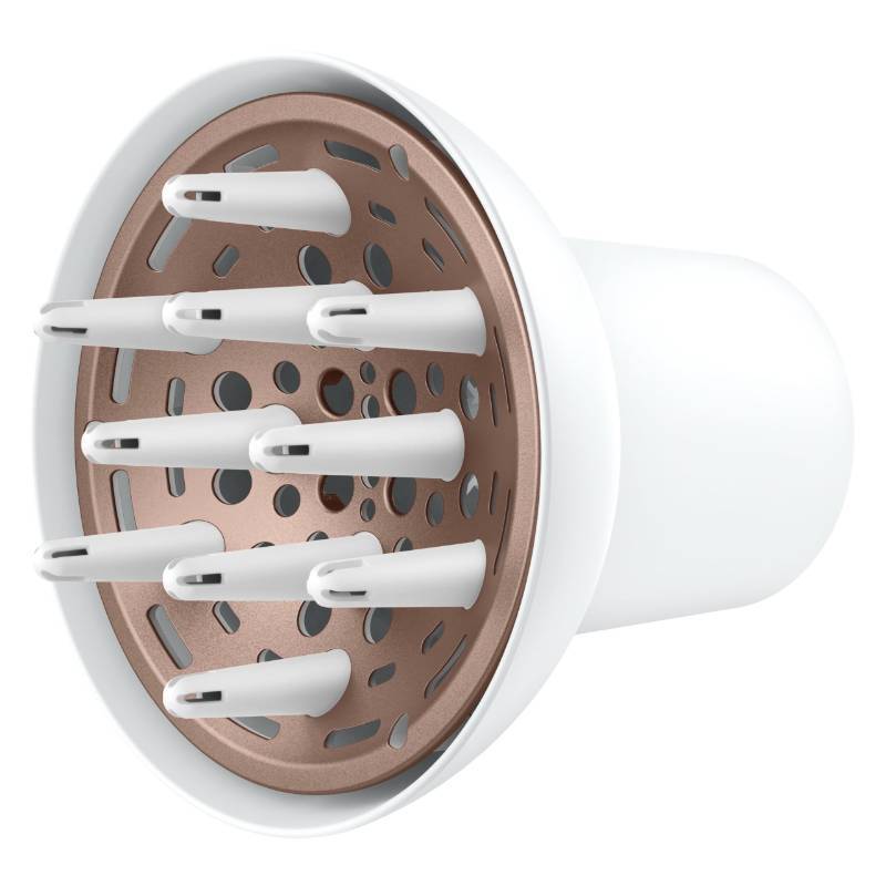 lot 39246 image: Conair Hair Dryer Diffuser Attachment, Double Ceramic, Universal - Retail $16
