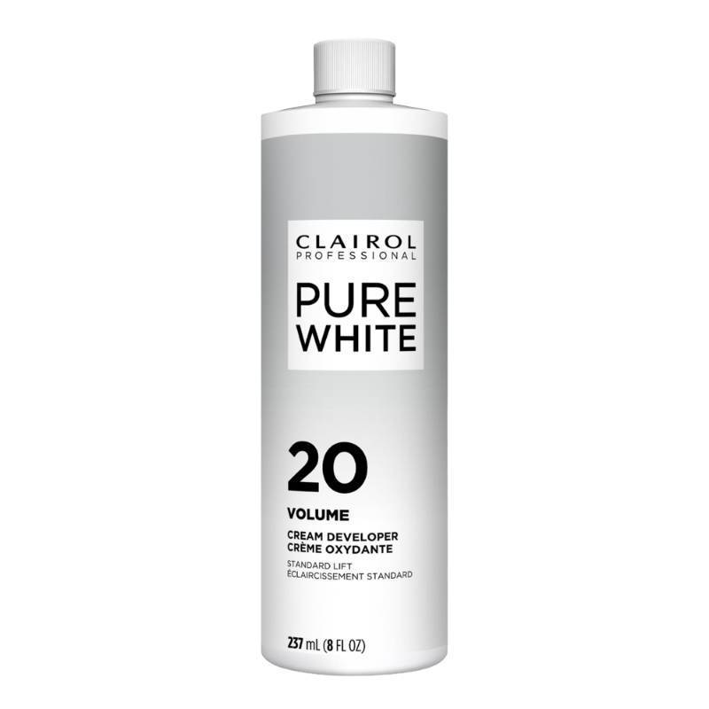 lot 39283 image: Clairol Professional Pure White 20 volume Cr�me Developer, 16 oz (Pack of 1) - Retail $8