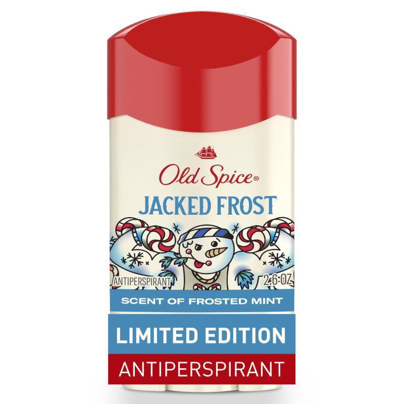 lot 39647 image: Old Spice Antiperspirant Deodorant for Men, Jacked Frost Scent, 2.6 oz - Retail $8