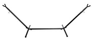 lot 47565 image: Elevon Hammock Stand, Heavy Duty Adjustable Steel Hammock, 9-Foot, 450-Pound Capacity - Retail $55