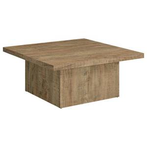 lot 47578 image: Coaster Devar Farmhouse Square Wood Coffee Table Mango, Visible Use and Damage - Retail $147