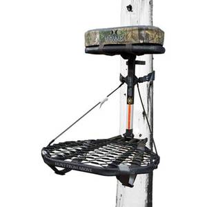 lot 47582 image: Hawk Combat Hang On Tree Stand  Deer Stand with Saddle Hunting Platform - Retail $127