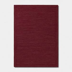 lot 21132 image: 5x7 Natural Woven Rectangular Braided Outdoor Area Rug Rose - Threshold - Retail $90