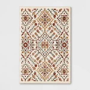 lot 21140 image: 4x56 Persian Area Rug Spice - Threshold - Retail $60