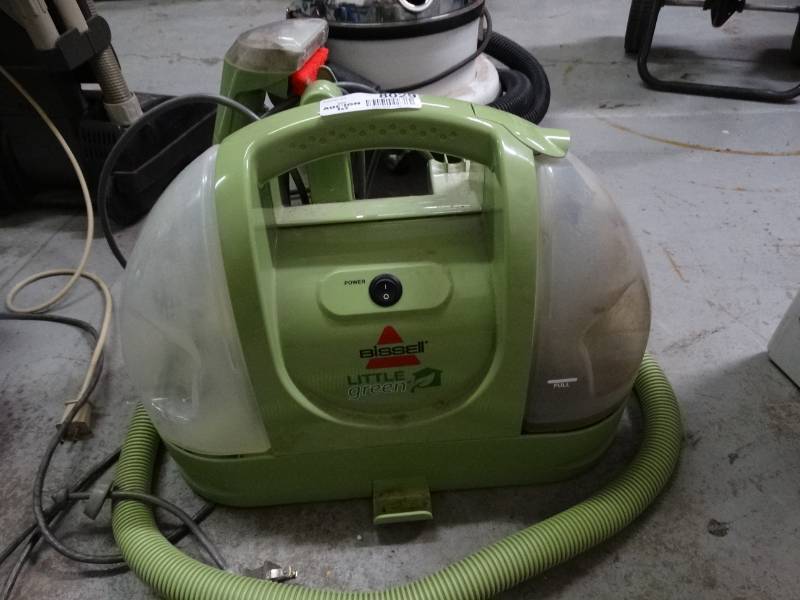 lot 8029 image: bissell little green portable upholstery cleaner