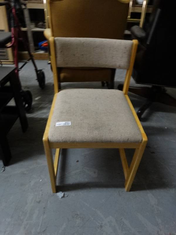 lot 8051 image: small wooden chair