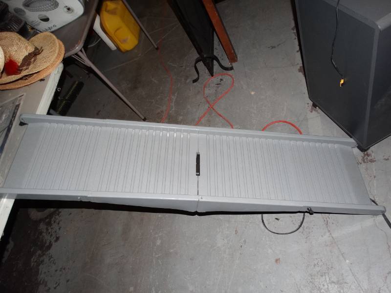 lot 8101 image: Plastic Pet Ramp
