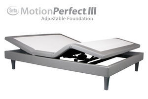 lot 8243 image: Serta motion perfect full long sized adjustable base