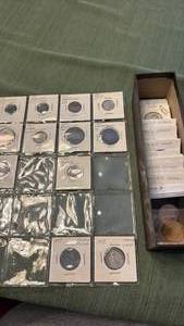 lot 930 image: Foreign and state Coin Collection