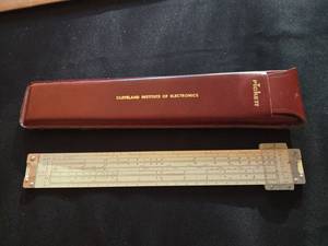 lot 1016 image: Pickett Cleveland Institute of Electronics Slide Rule