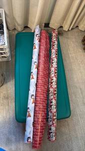 lot 1232 image: Wrapping paper with storage, gift bags and boxes
