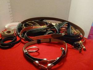 lot 1501 image: Lot of ladies belts
