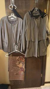 lot 1506 image: Lot of Ladies Jackets & Wraps size L-XL