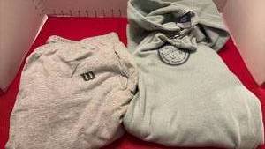 lot 1548 image: Wilson sweats and MV Sport hoodie. Size large