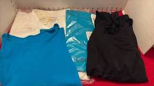 lot 1549 image: Ladies tops. Size large. Some NWT