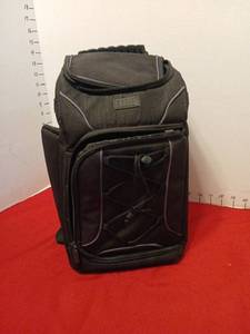 lot 1650 image: USA GEAR Camera Backpack with Shoulder Strap and Handle