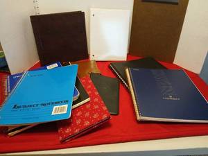 lot 1651 image: Lot of Notebooks and Binders Subject, Cambridge, Mead, 3-Ring