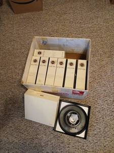 lot 1667 image: VintagevKodak Carousel Slide Tray  with projector slide trays