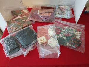 lot 1745 image: Fabric pieces
