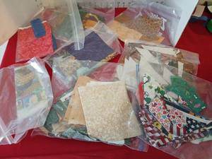 lot 1746 image: Fabric pieces