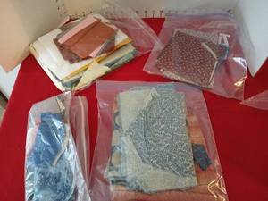 lot 1747 image: Fabric  pieces