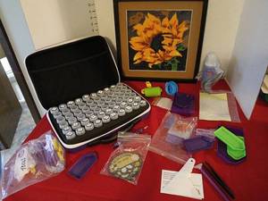 lot 1764 image: Diamond art  Storage Case and Accessories