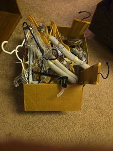 lot 2307 image: Box of hangers