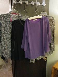 lot 2513 image: Ladies tops  size large xlg
