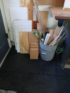 lot 3000 image: Mixed Scrap Lumber Board  Dowel and and more