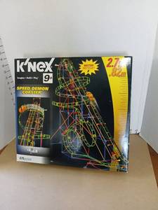 lot 3027 image: KNEX Speed Demon Coaster Building Set 675 Pieces Motorized 2.7m