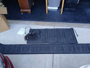 lot 3510 image: SummerStep Snow Melting Mat Pair with Power Cords