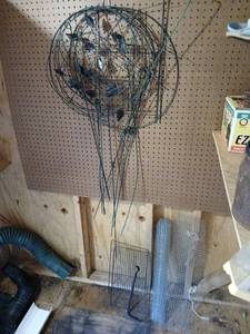 lot 5011 image: Plant stakes and wire fencing