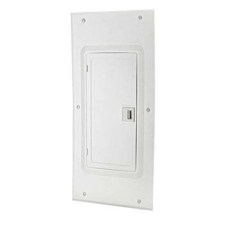 lot 5658 image: Leviton NEMA 1 20-Space Indoor Load Center Cover and Door FlushSurface Mount - Retail $106