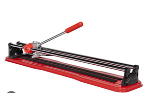 lot 6588 image: Rubi Practic 61 Plus-24 Tile Cutter with Tungsten Carbide Blade & Roller Guide - Retail $0