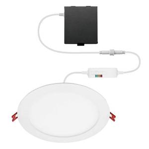 lot 6600 image: Premium Series 8 in. LED, 2-Level Lumen Select, Ultraslim Canless Recessed Light, Adjustable CCT - Retail $30