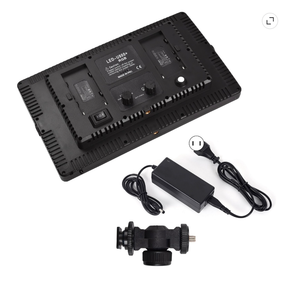 lot 432 image: LIGHTING KIT WITH LED PANELS AND TRIPOD STAND �� ESSENTIAL FOR CREATORS AND PHOTOGRAPHERS - Retail $49