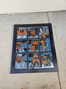 Wu-Tang Forever Print by Darnell Alford Framed 32"x40"