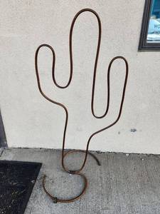 lot 87 image: Copper Cactus Garden Sprinkler