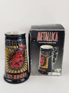 lot 159 image: Metallica Collectible Ceramic Stein St. Anger