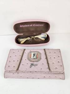 lot 163 image: Guess Shades of Couture Eyeglasses and Case Set