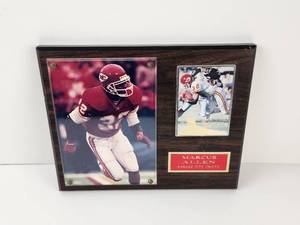 lot 167 image: Marcus Allen Kansas City Chiefs Football Memorabilia Plaque