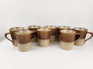 lot 178 image: Elite 8-Piece Ceramic Mug Set&nbsp
