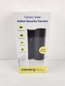 lot 185 image: Canary View Indoor Security Camera 1080p HD 147° Wide-Angle