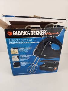 lot 241 image: Black & Decker Home 250 Watts Hand Mixer MX217