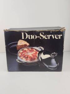 lot 254 image: Vintage Silverplated Duo-Server No. 556