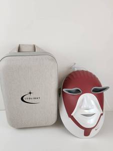 lot 261 image: LEOLIGHT LED Face Mask Red White Skin Care Device
