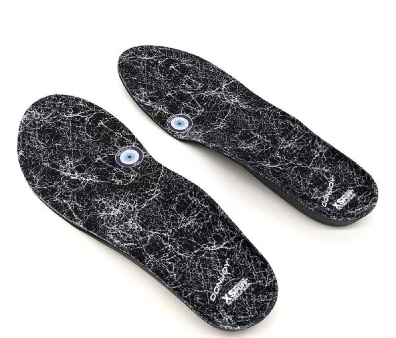 lot 59569 image: DonJoy Arch Rival Insole for High Arch Discomfort, Subtle Cavus Foot & Heel Varus - Enhance Stability and Shock Absorption  C (Shoe Size Mens 7.5-9  Womens 8.5-10) - Retail $43